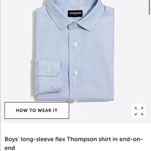 Crewcuts Boys’ long-sleeve flex Thompson shirt